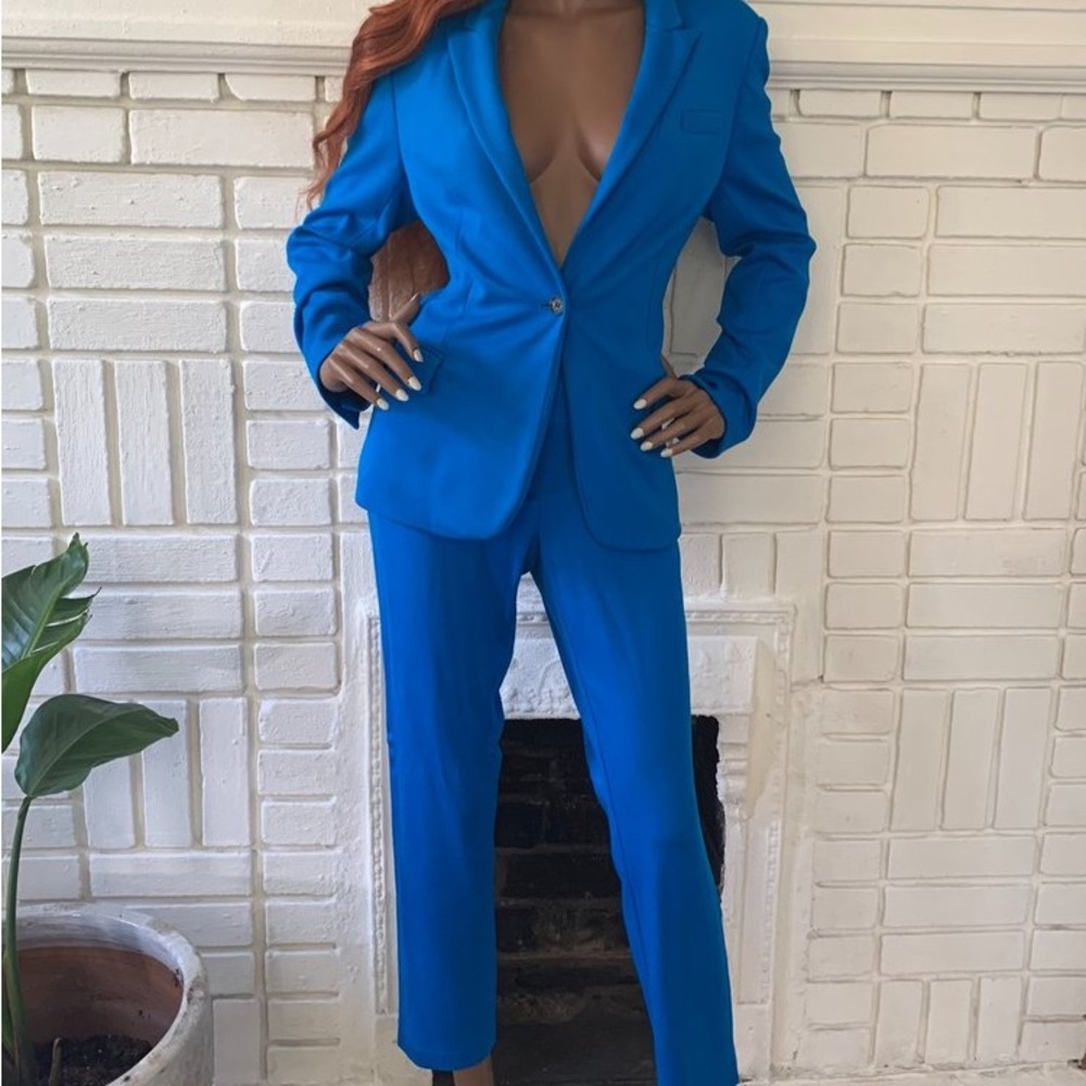 Vince Camuto Blazer & Trouser Set - Two Way Stretch | Size 12